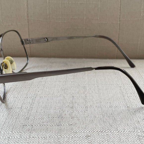 Vintage Glasses Frame Safilo Men Eyeglasses Silver Tone Frame - Picture 6 of 12